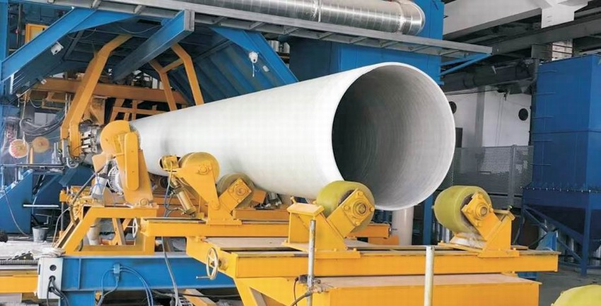 连续缠绕玻璃钢夹砂管